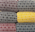 Men's Sequins Embroidery Kurta Fabrics - Gold Matt Sequins, White Threads