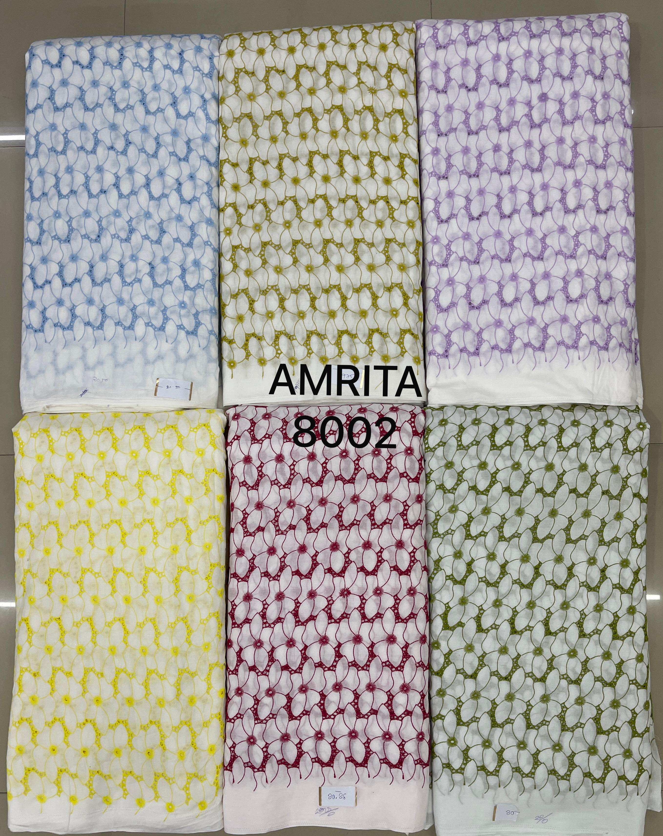Premium Pure Cotton Chikankari Eyelet Fabric