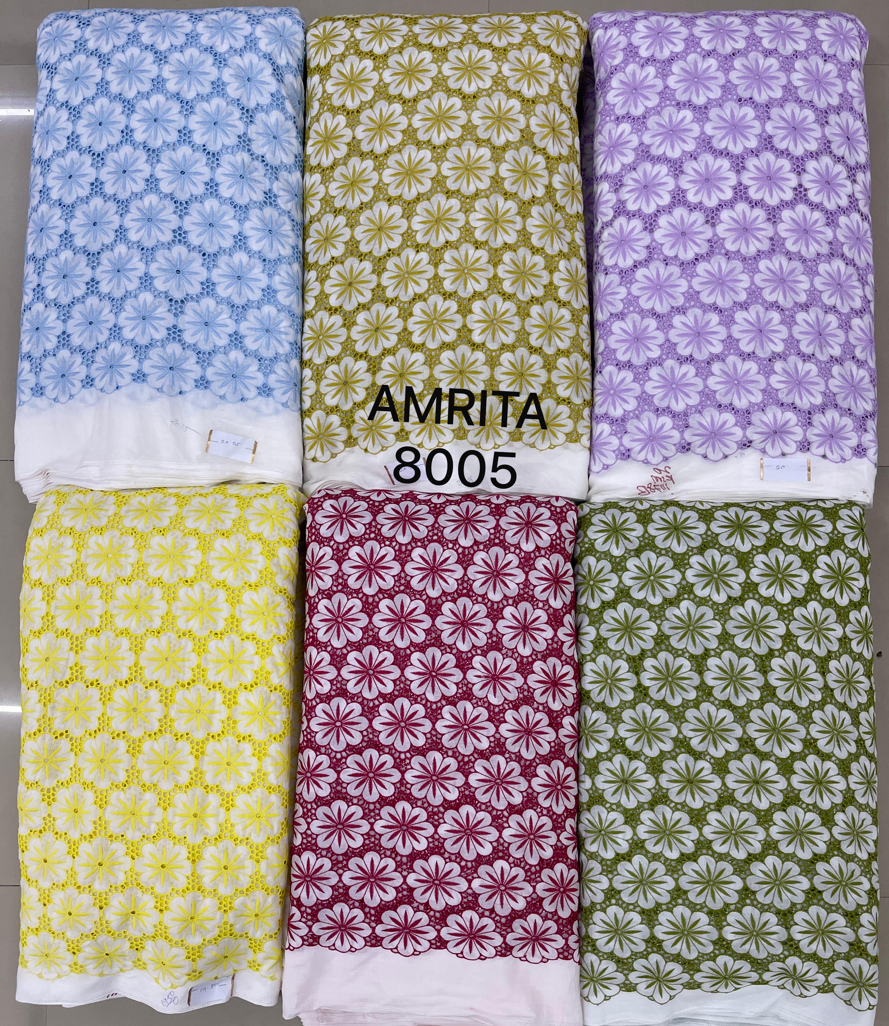 Premium Pure Cotton Chikankari Eyelet Fabric