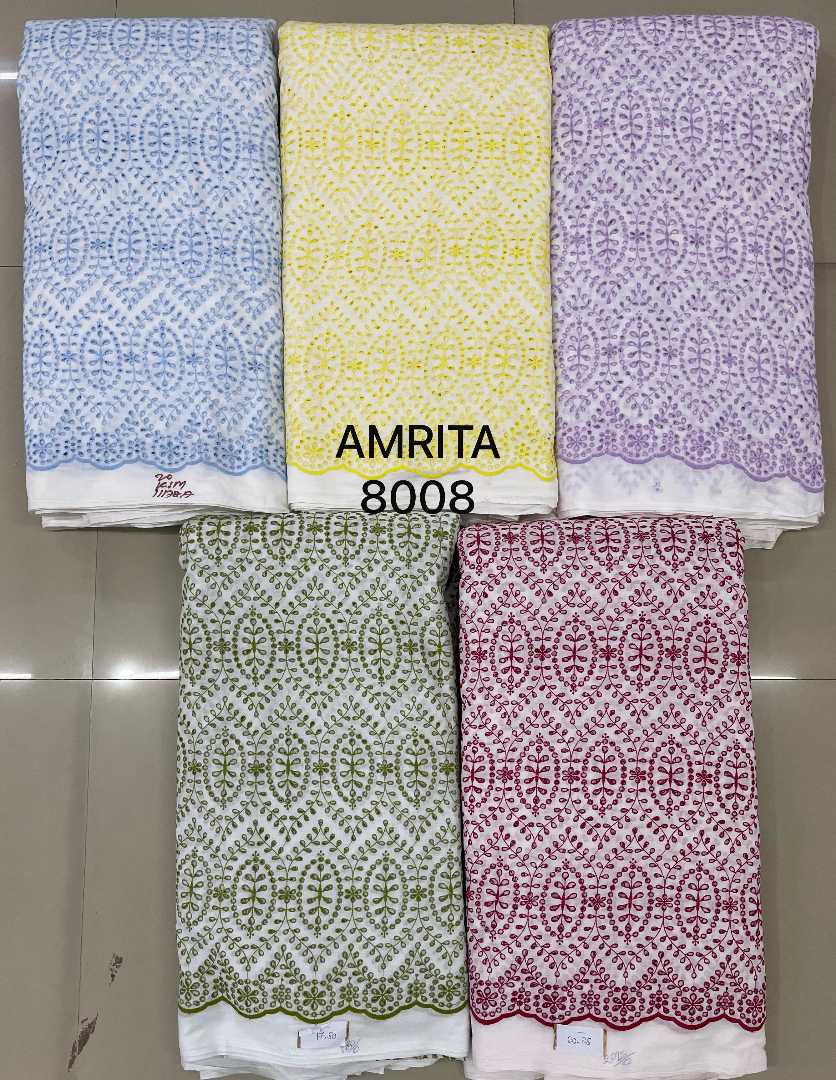 Premium Pure Cotton Chikankari Eyelet Fabric